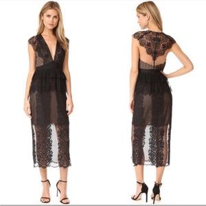 Three Floor Lace Affair Dress (XS,US4)